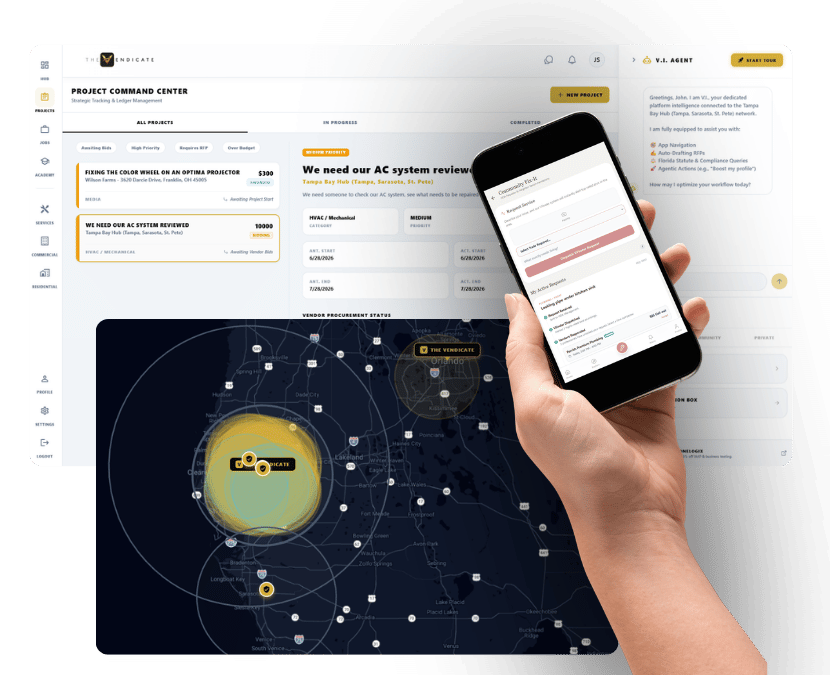 NexusConnect Vendor Procurement Dashboard